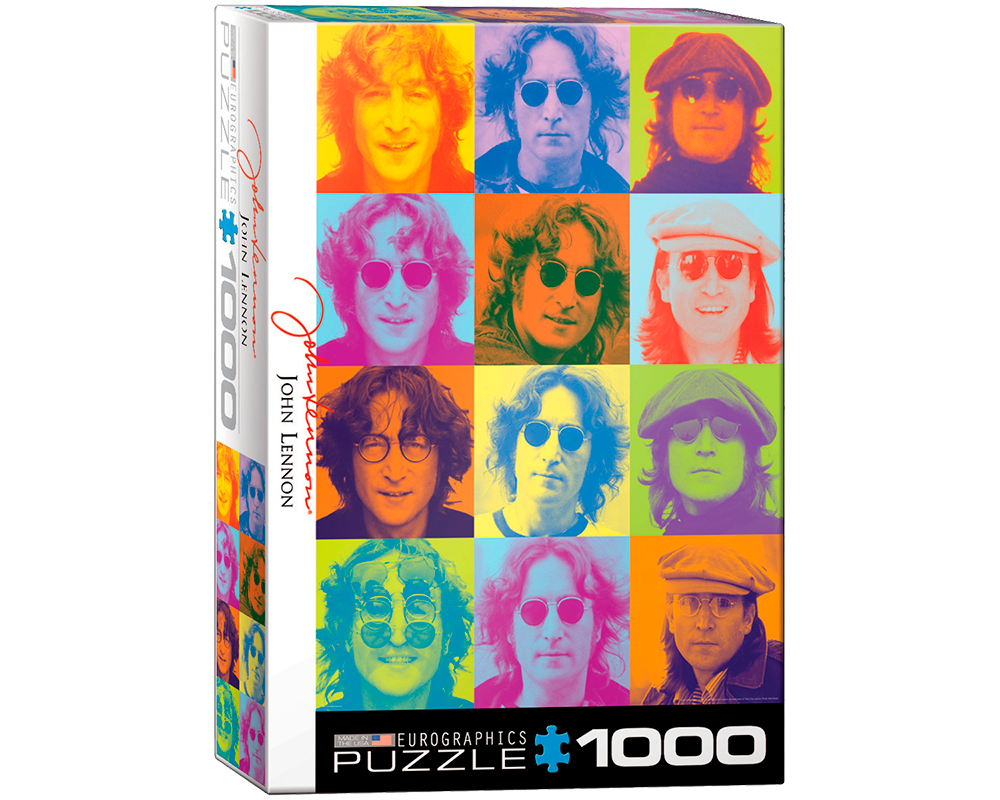 John Lennon Collage: Rompecabezas 1000 Piezas Eurographics
