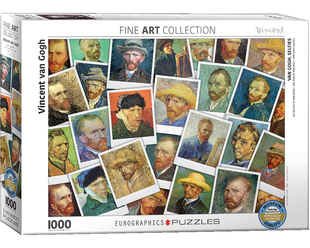 Van Gogh - Selfies: Rompecabezas 1000 Piezas Eurographics
