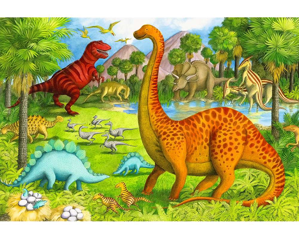 Dinosaurios: Rompecabezas 24 Piezas Ravensburger