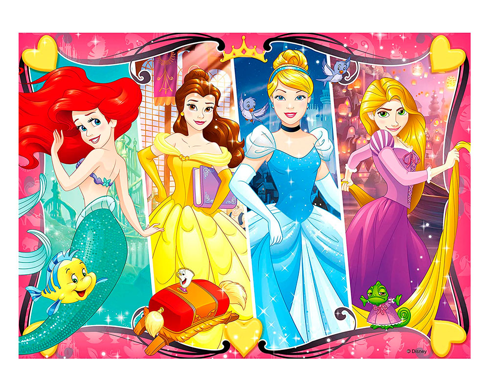 Princesas Disney Rompecabezas 60 Piezas Ravensburger