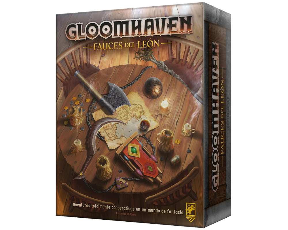 Gloomhaven - Fauces del León: Juego de Mesa Asmodee