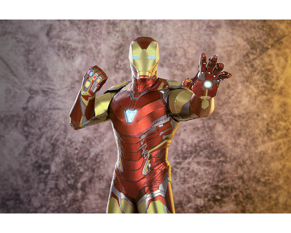 Iron Man Rompecabezas Metálico 3D Fascinations