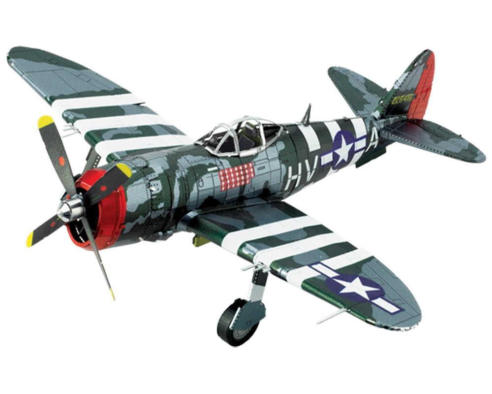P-47 Thunderbolt Rompecabezas Metálico 3D Fascinations