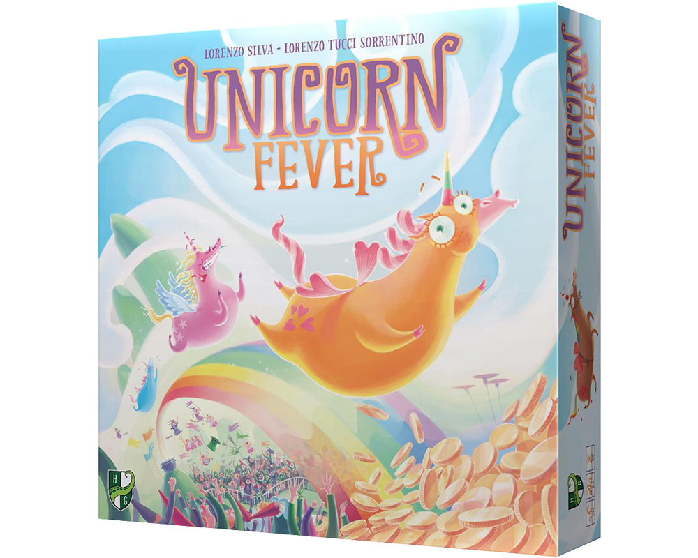 Unicorn Fever: Juego de Mesa Asmodee
